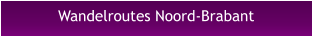 Wandelroutes Noord-Brabant